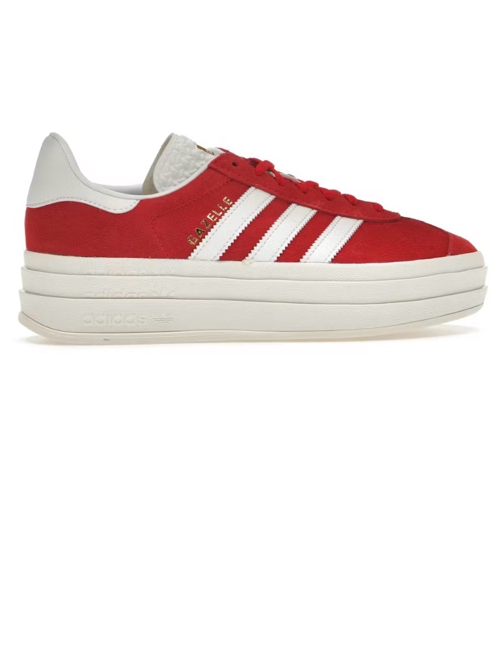 Adidas Gazelle Platform Sneaker - Red/White